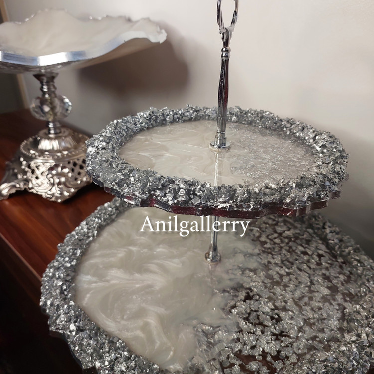 شیرینی خوری دو طبقه رزینی