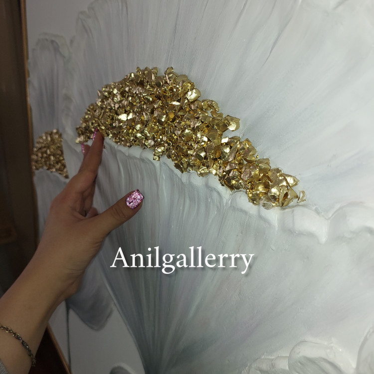 تابلو گل کریستالی