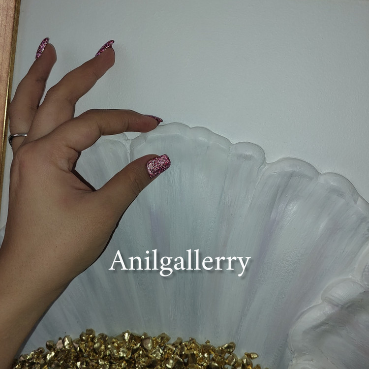 تابلو گل کریستالی