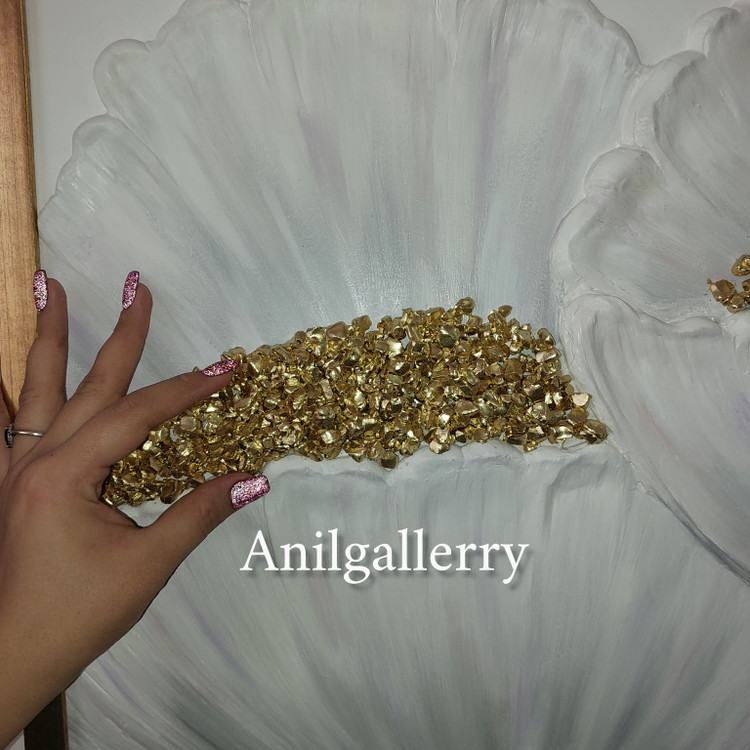 تابلو گل کریستالی